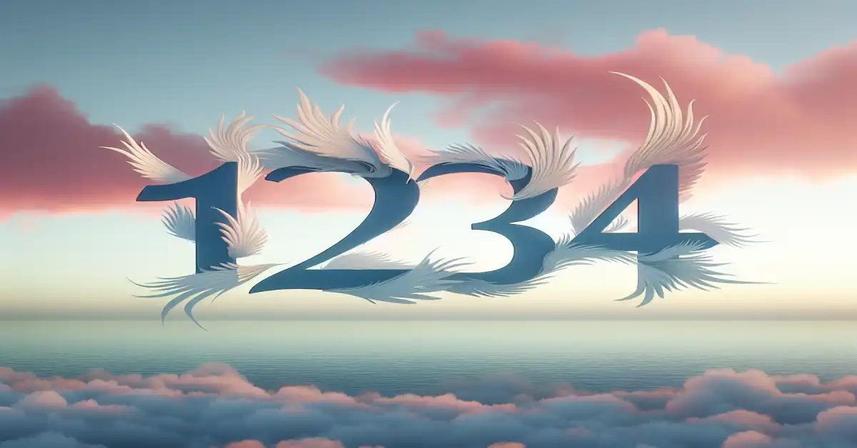 1234 number meaning