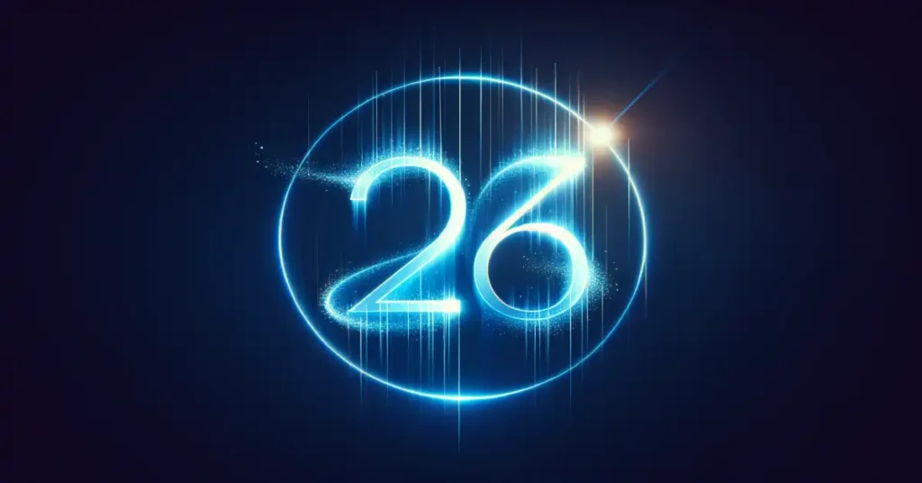 26 angel number meaning and symbolism
