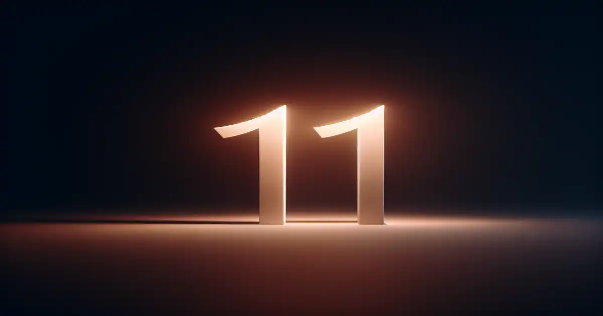 angel number 11 meaning