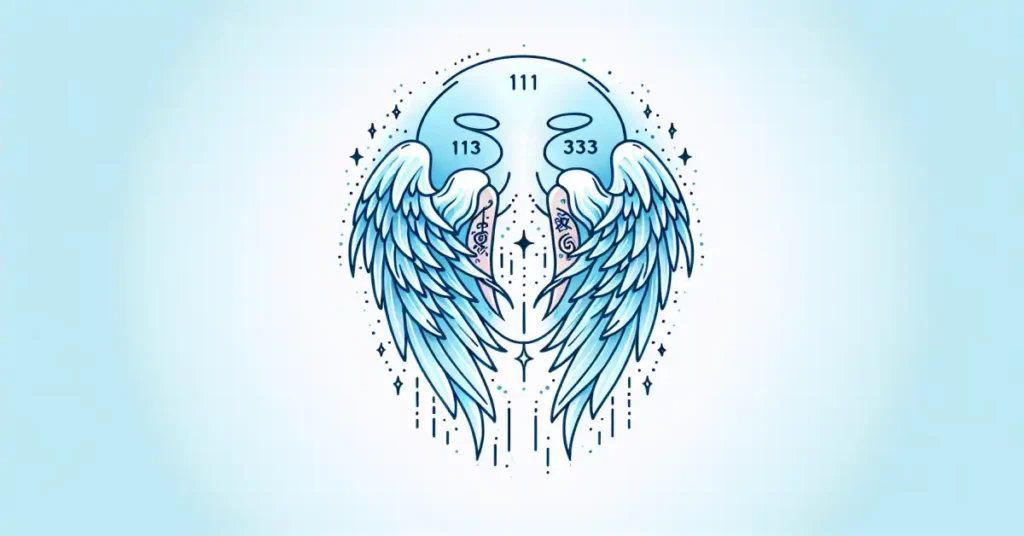angel number tattoo meaning
