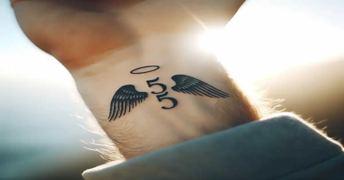 angel number tattoo meaning