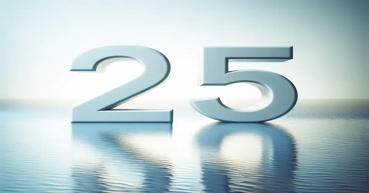 number 25 meaning