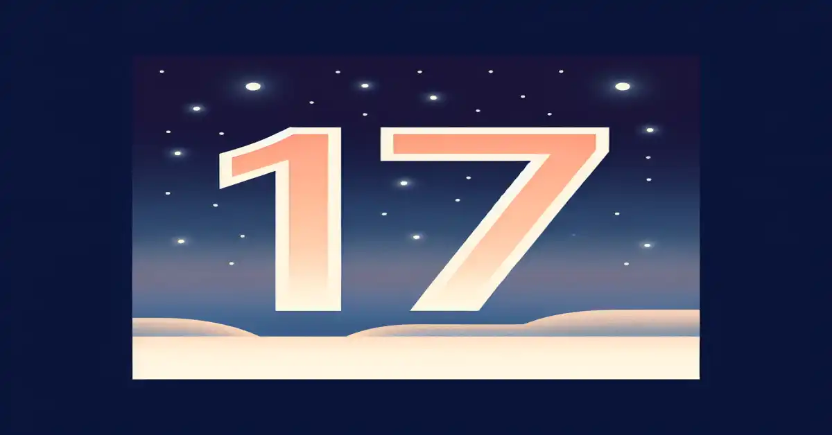 number 17 meaning in the bible