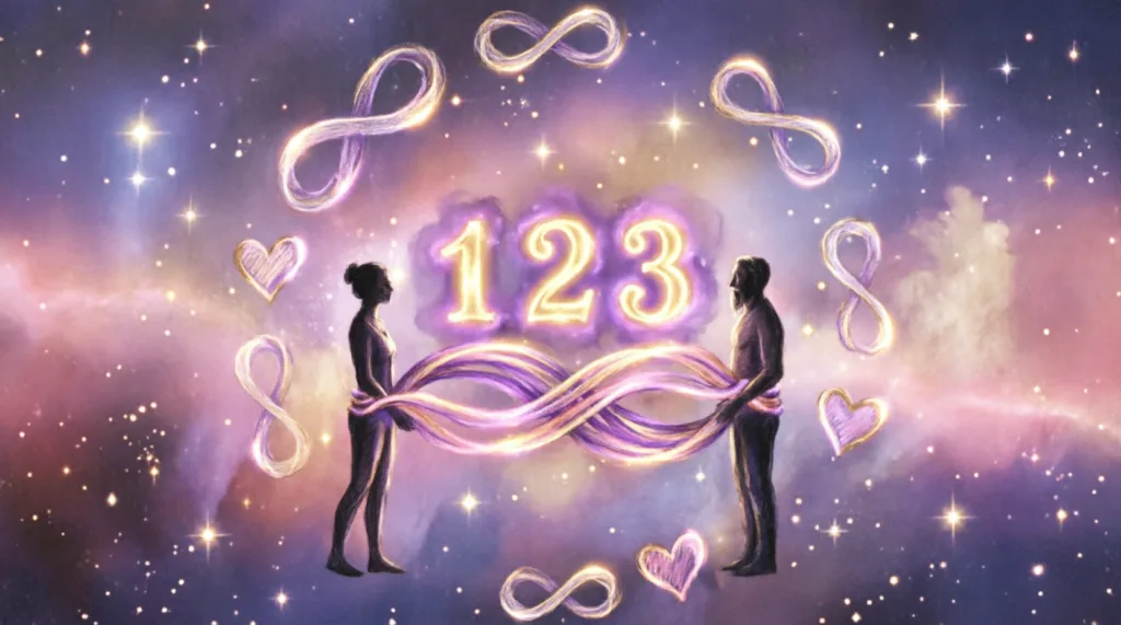 123 angel number meaning love