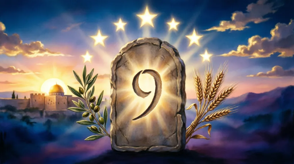 biblical meaning of number 9