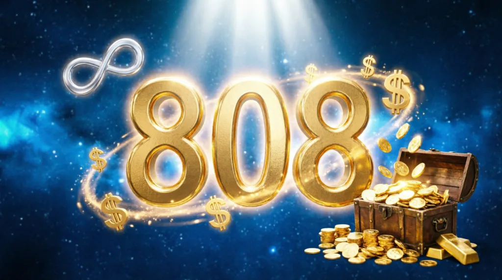 808 number meaning
