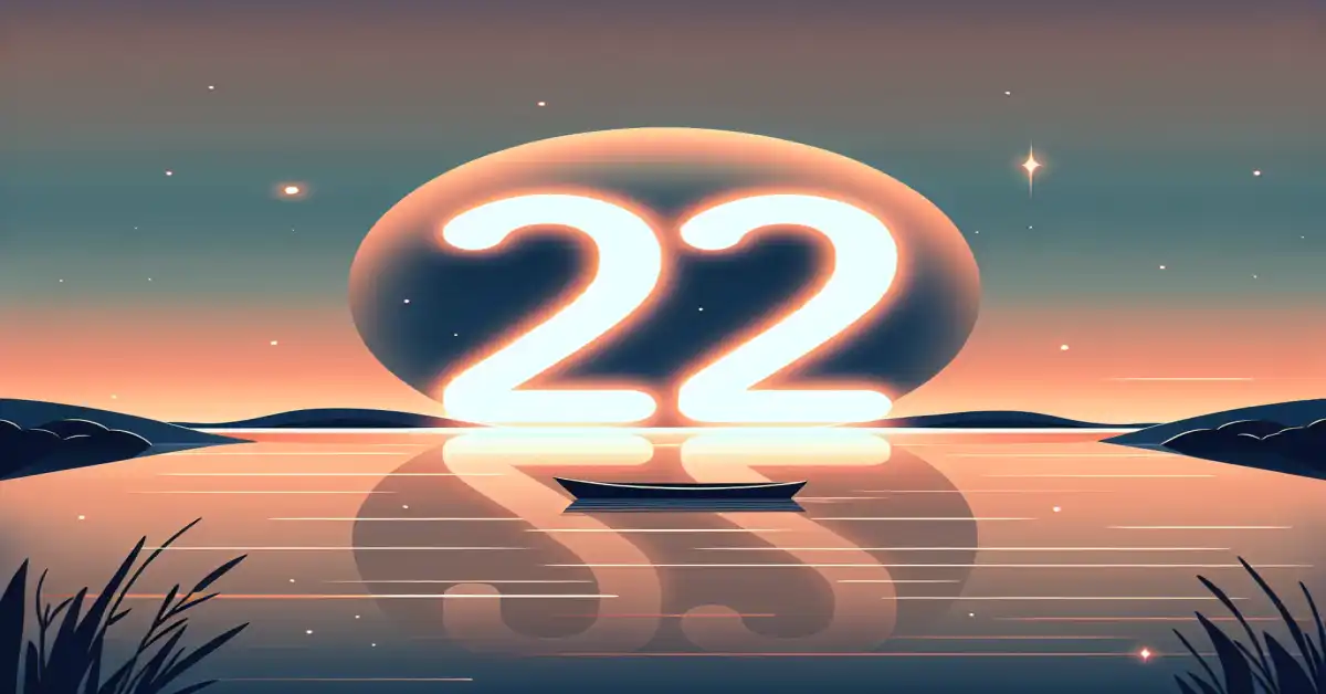 22 angel number meaning love