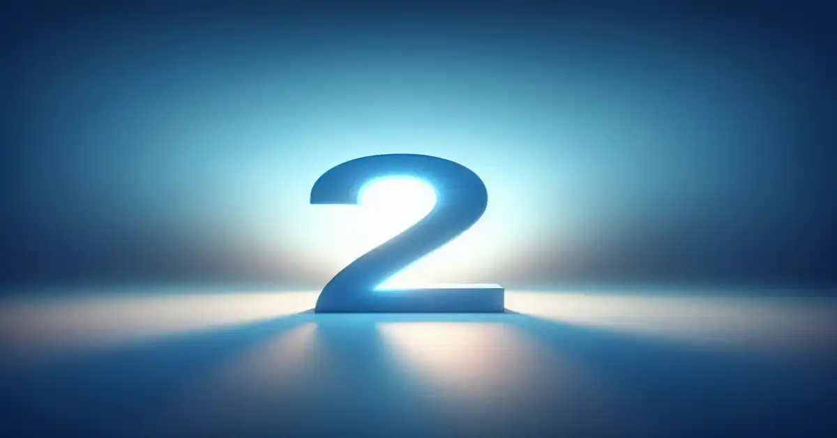 angel number 2 meaning