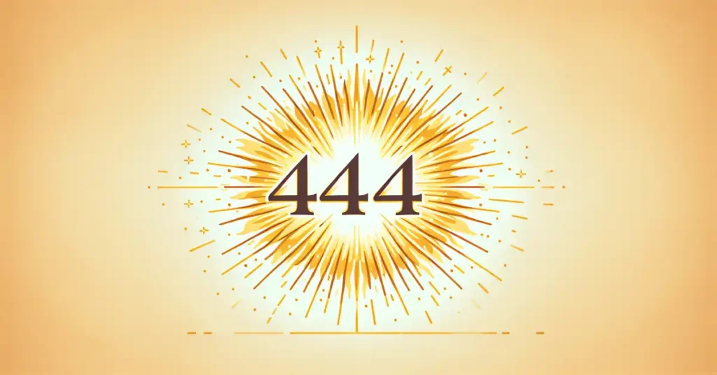 444 angel number meaning money