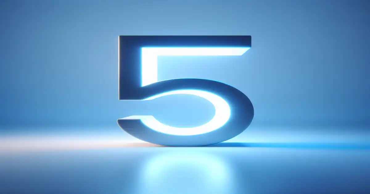 spiritual meaning of number 5