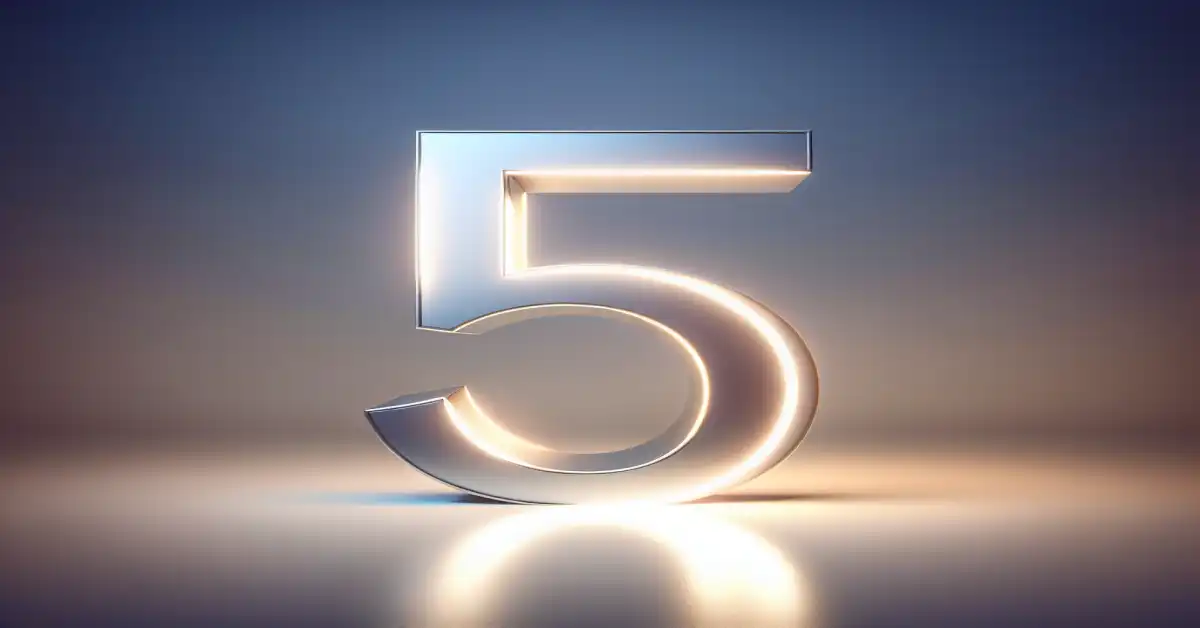 the number 5 meaning