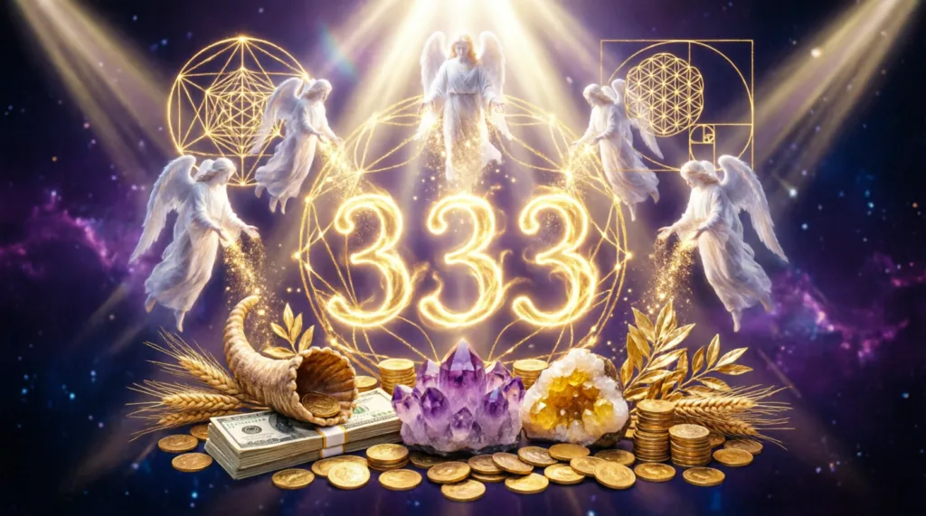 333 angel number meaning money