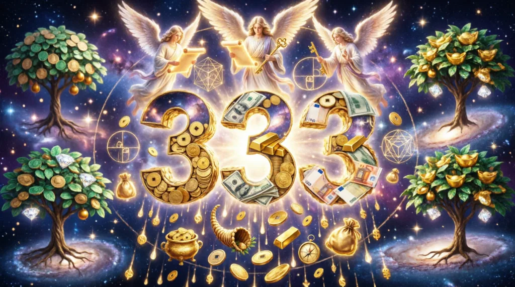 333 angel number meaning money