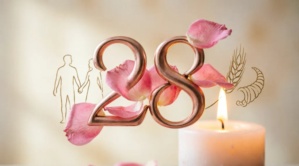 28 meaning in love